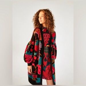 Farm Rio Lovers Apple Cardigan S